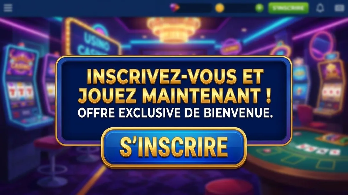 Inscription avec bonus