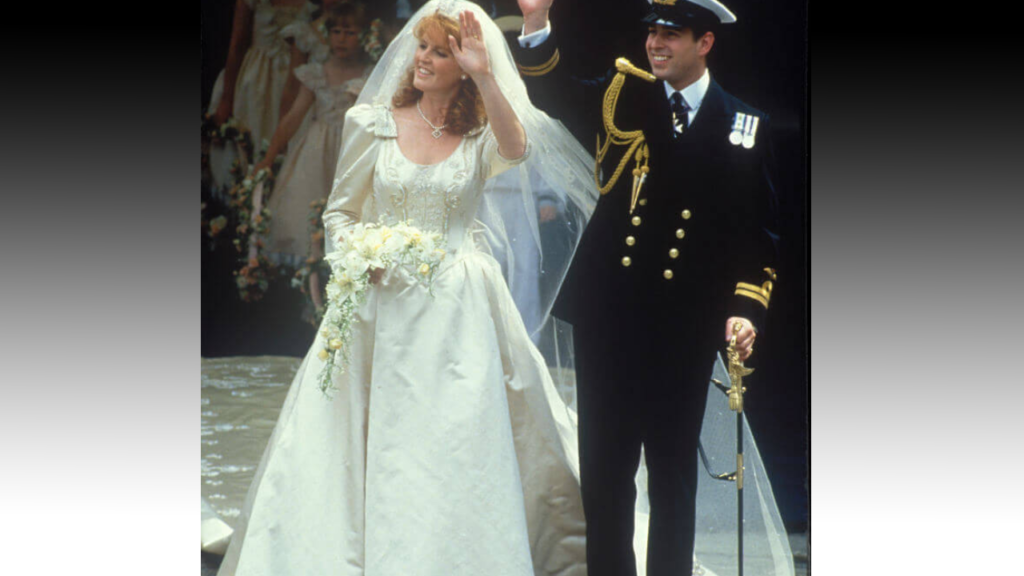 Duchesse d'York Sarah Ferguson et Prince Andrew - 1986