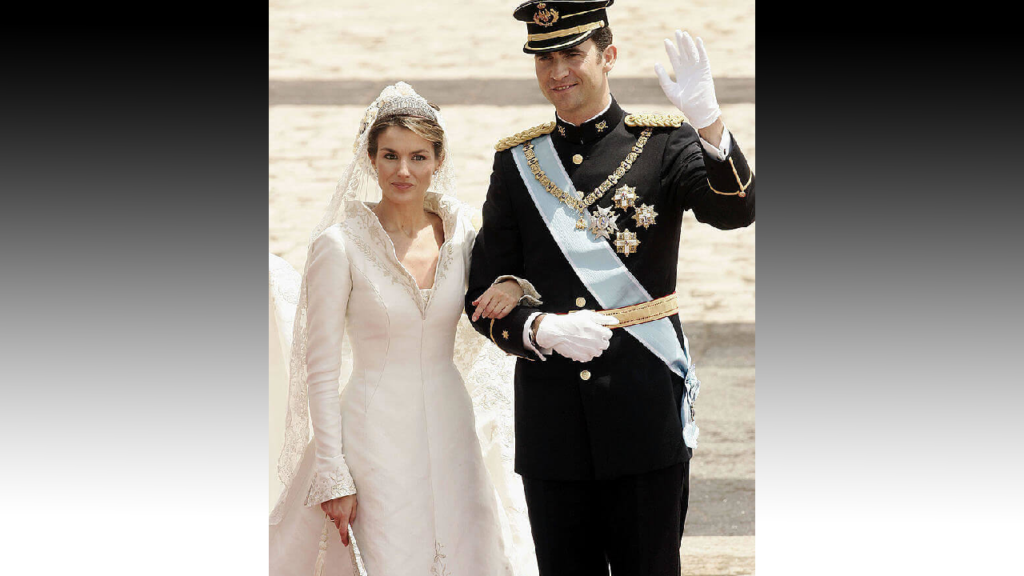 La Reine Letizia et le Roi Felipe d'Espagne - 2004